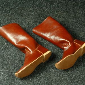 Medieval  handmade high boots