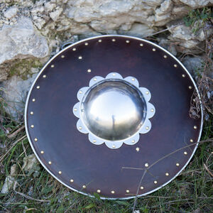 Leather Buckler Shield “Hound Of War”