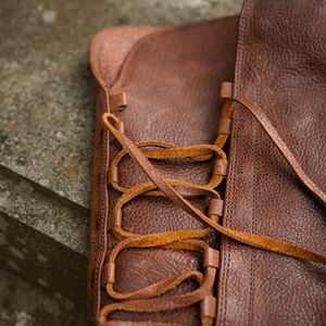 Exclusive Leather Fantasy Boots "Forest" for Women by ArmStreet