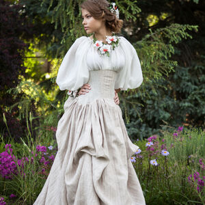 Renaissance Corset Skirt "Snow White"