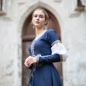Medieval Garb Dress with detachable sleeves “Key Keeper”