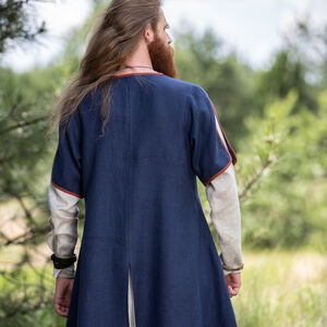 Linen short-sleeved overtunic with accents "Ulf the Watcher"