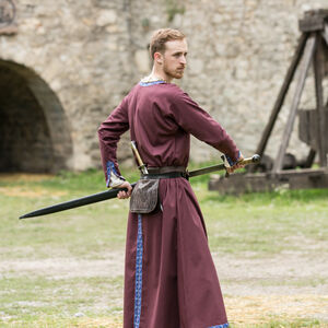 Long Middle Ages Tunic “Prince Gilderoy” inspired by XIII century