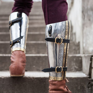 Medieval Greaves Armor "The King's Guard" SCA