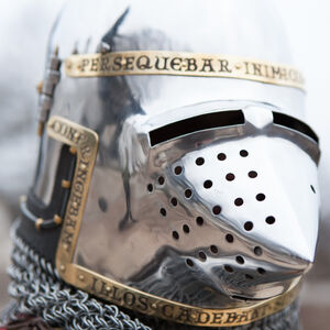 Medieval Helmet Hounskull Bascinet "The King's Guard"