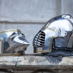 Medieval SCA Helmet “The King's Guard” Bargrill