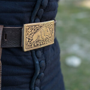 Medieval Belt with Pocket “Boar"