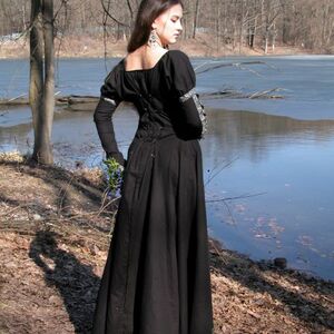Medieval Dress Costume Natural Cotton