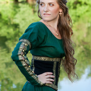  Medieval Dress With Belt "Forest Princess"
