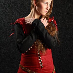 MEDIEVAL DRESS WITH DETACHABLE SLEEVES "MEDIEVAL DREAM"