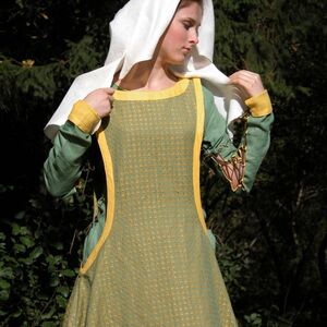 MEDIEVAL DRESS WITH SURCOAT GARB "FOREST QUEEN"