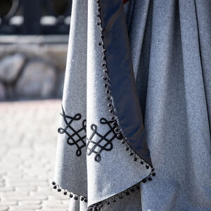 Medieval Fantasy Woolen Coat “Queen of Shamakhan”