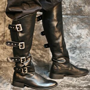 MEDIEVAL RIDER KNEE-HIGH BOOTS