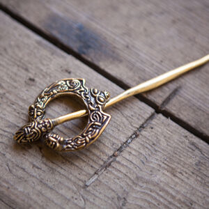 Medieval Casting Brass Fibula Clasp
