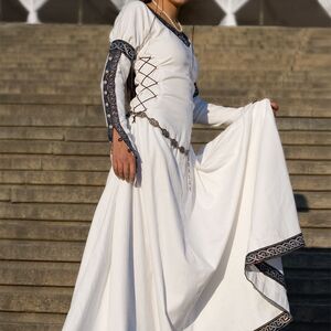 Medieval costume dress Chess Queen made by ArmStreet - natural cotton clothing