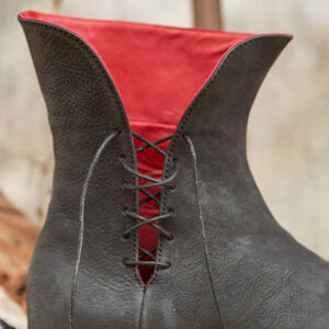 Medieval Gothic Boots "Moonless Night"