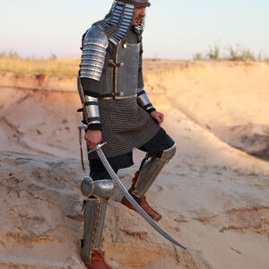  Functional armor kit  cuirass, pauldrons, bazubands, greaves with cops "Prince of the East"