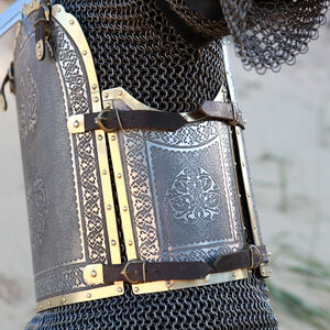 "Prince of the East" functional armor kit  cuirass, pauldrons, bazubands, greaves with cops