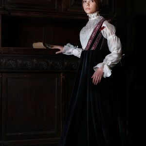 Sleeveless Florentine Renaissance Dress