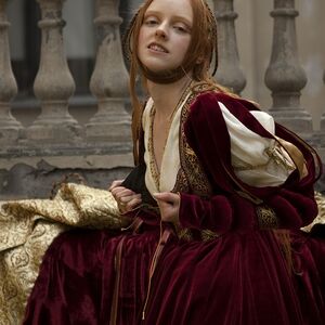 Medieval Renaissance Nobility Velvet Dress