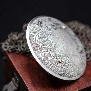 Etched Finger Plates “Knight of Fortune”