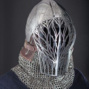 Medieval Knight Helmet with SCA visors