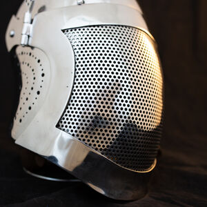 Stainless Steel Fencing Helmet Harnischfechten for WMA