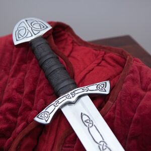 Sword Etched Late Dark Ages Rebated Steel (Circa X-XI)