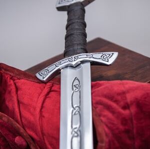 Rebated Steel Vikings Sword with Etching (Circa X-XI)