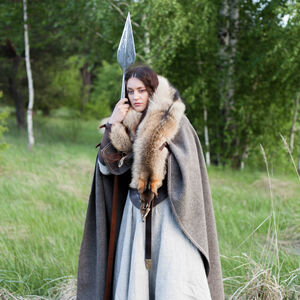 Woolen Viking Cape-Cloak "Eydis the Shieldmaiden"