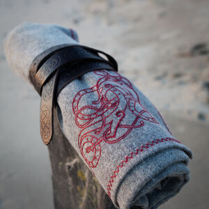 Viking Cloak with Embroidery “Olegg the Mercenary”