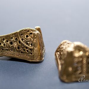 Viking Clasps Fibulas Handmade brass casting