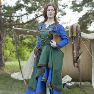 Viking Dress and Apron "Ingrid the Flametender"
