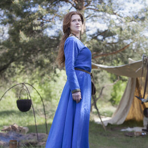 Viking Linen Dress "Ingrid the Hearthkeeper"