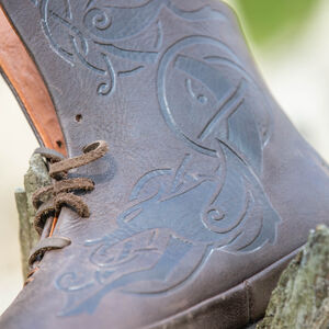 Viking Shoes with Lacing “Gudrun the Wolfdottir”