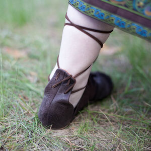 Viking's Leather Sandals "Shieldmaiden"
