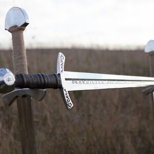 Western Etched Knight Sword Rebated Steel