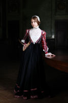 Renaissance Clothing Florentine Dress Natural Velvet 
