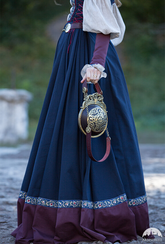 Renaissance clothes costume bag