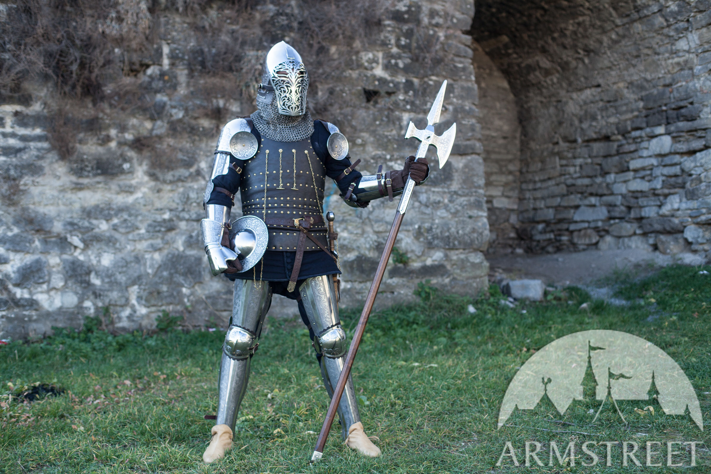 Details about   Battle Armor SHIELD 36" Steel Black Medieval Knight Reenactment Armour HALLOWEEN 