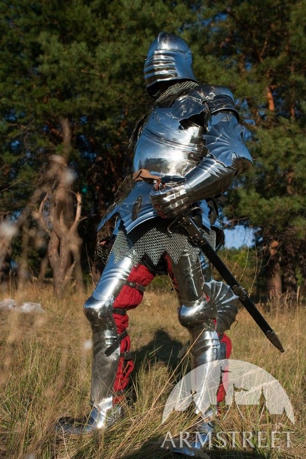 Medieval full SCA harness wearable functional knight armor for sale