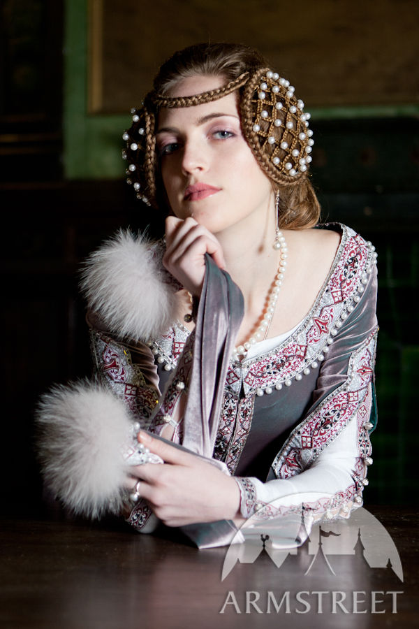 Lady Rowena Exclusive Medieval Velvet Dress