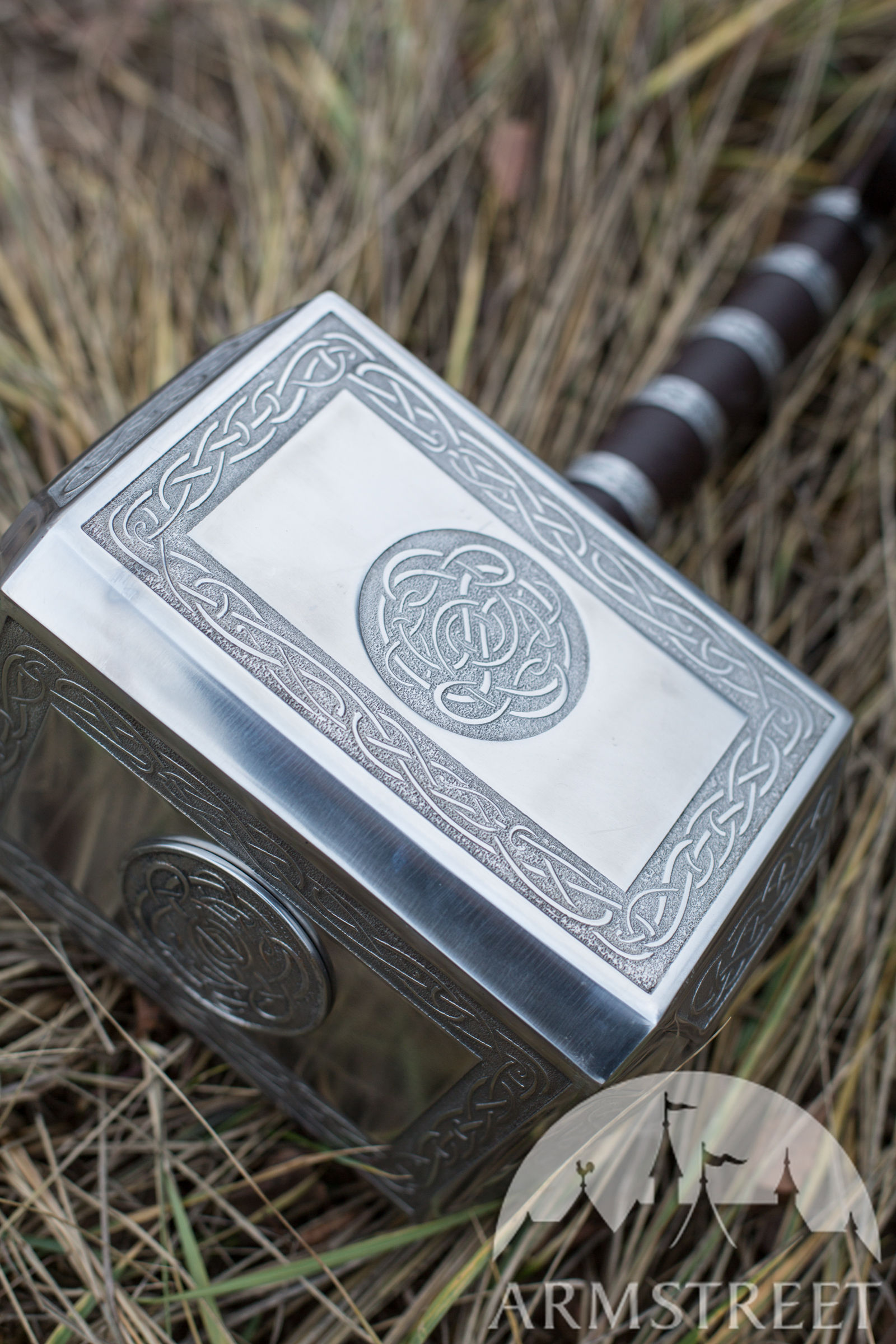 Viking Hammer Mjolnir by ArmStreet for sale. Available in: stainless