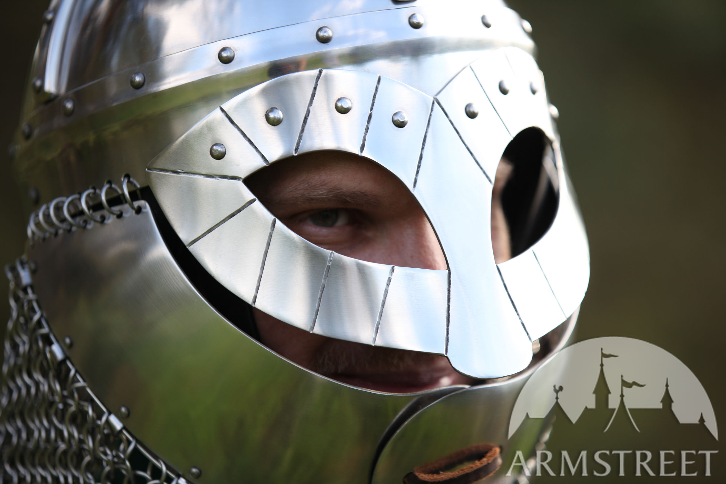 Viking helmet for sale. Available in: stainless steel 16 ga 1.5 mm, stainless steel 14 ga 2 mm ...