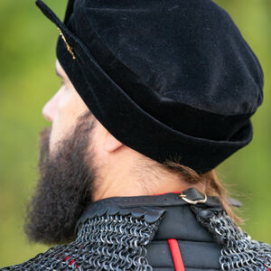 Medieval Headpiece Velvet Middle Ages Hat