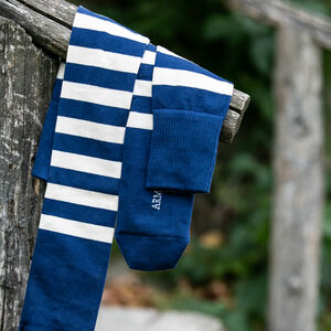 3 pairs of Horizontally Striped Medieval Socks