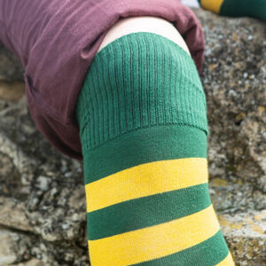 3 pairs of Horizontally Striped Medieval Socks