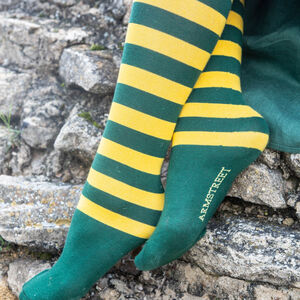 3 pairs of Horizontally Striped Medieval Socks