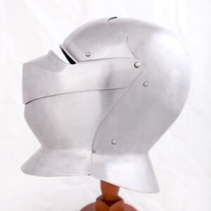 Armet Helm  Medieval Knight Armor 