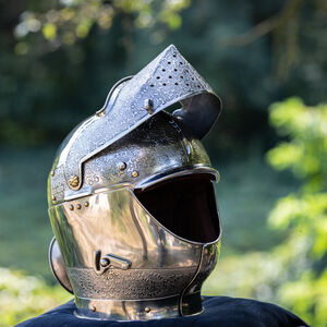 Real Medieval Knight Armet Helmet